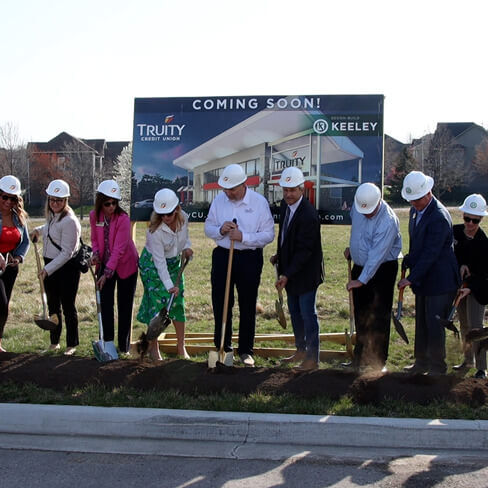 Shawnee Chamber ground breaking